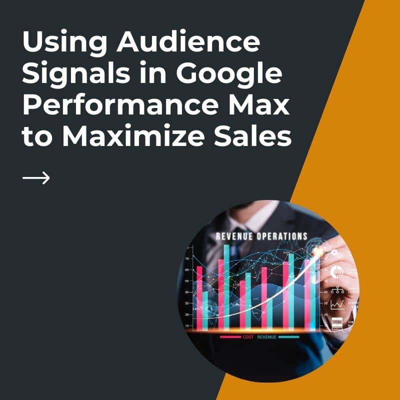 Using Audience Signals in Google Performance Max to Maximize Sales