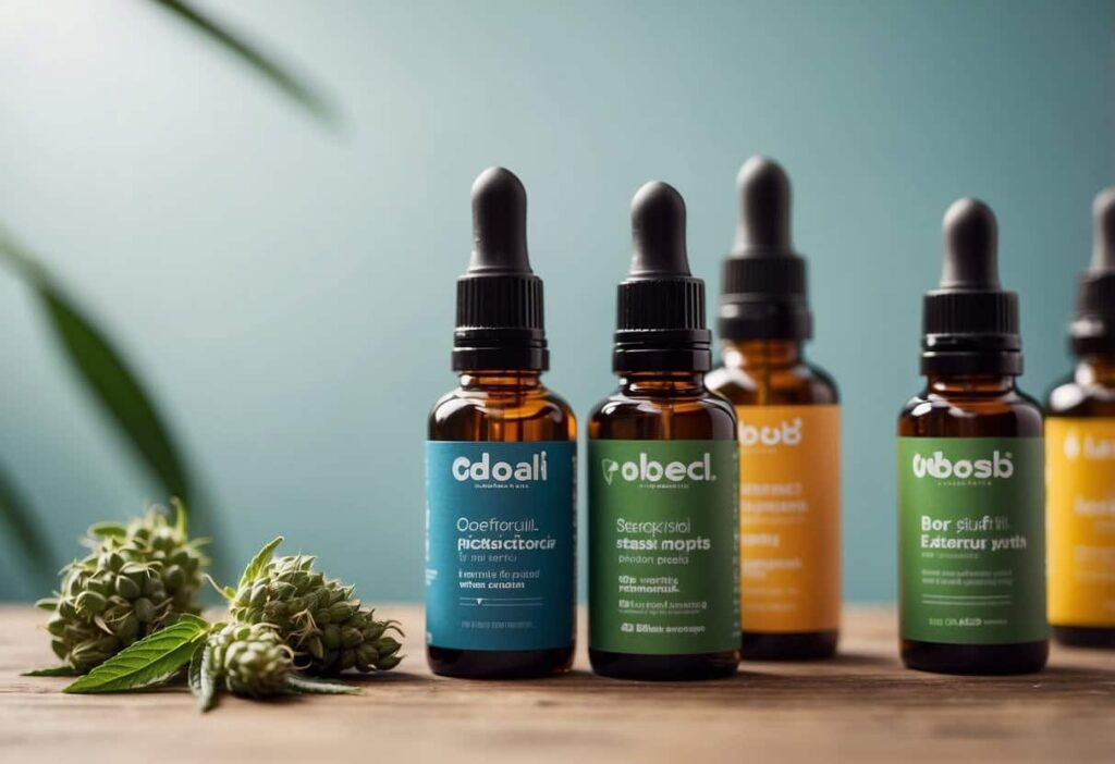 Colorful ads fill social media feeds, showcasing CBD products with vibrant imagery and persuasive text. Posts feature testimonials, discounts, and links to online stores