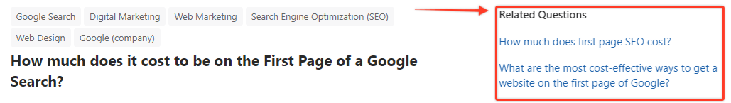 quora related questions