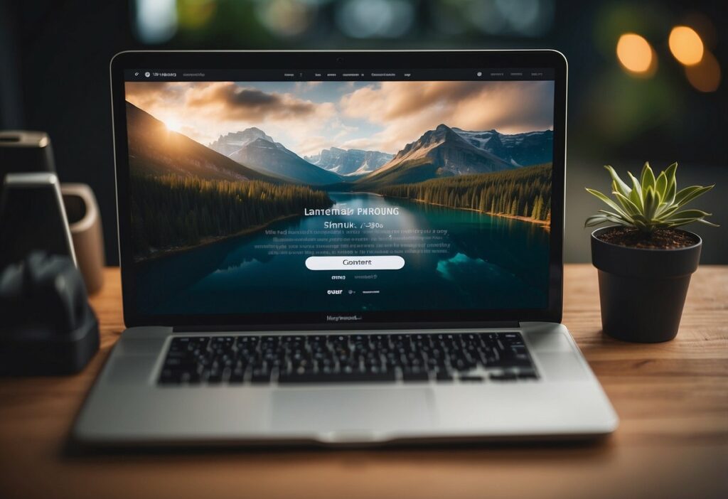 An email being sent to a website owner, a link being placed in a blog post, and a social media message promoting the content