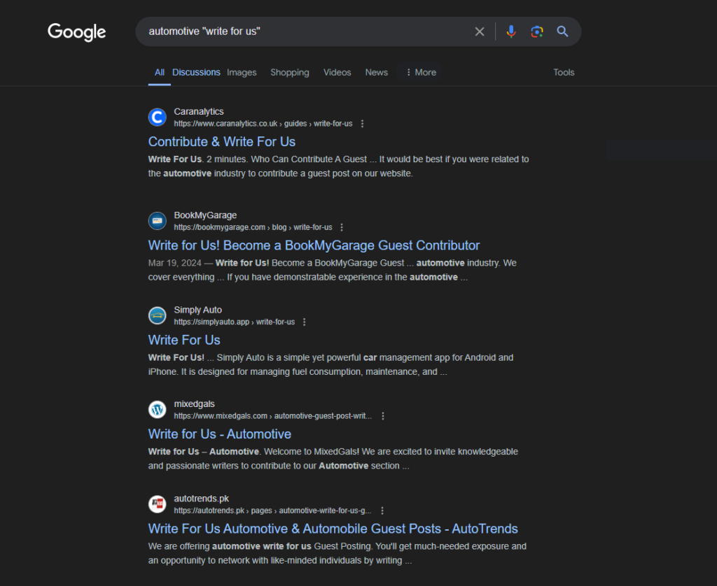 guest post search operator