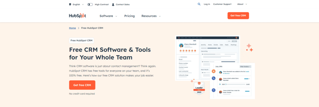 hubspot crm