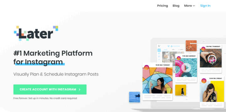 instagram tools later