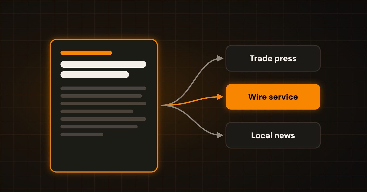Press Release Writing and Distribution illustration